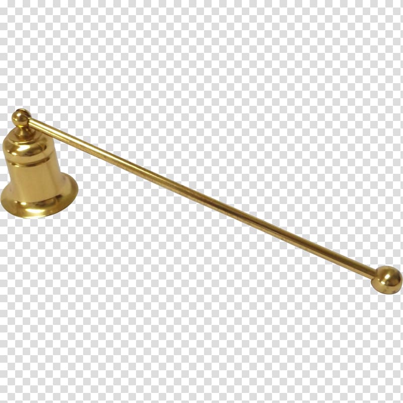 Brass Candle snuffer Light Candle wick, Brass transparent background PNG clipart