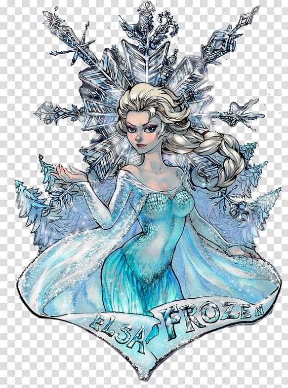 The Snow Queen Elsa, Ice and Snow Queen transparent background PNG clipart