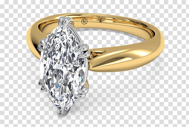 Diamond cut Gemological Institute of America Engagement ring, tulip material transparent background PNG clipart