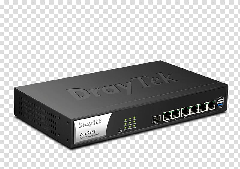 Draytek Vigor2960 Router Wide area network Virtual private network, others transparent background PNG clipart