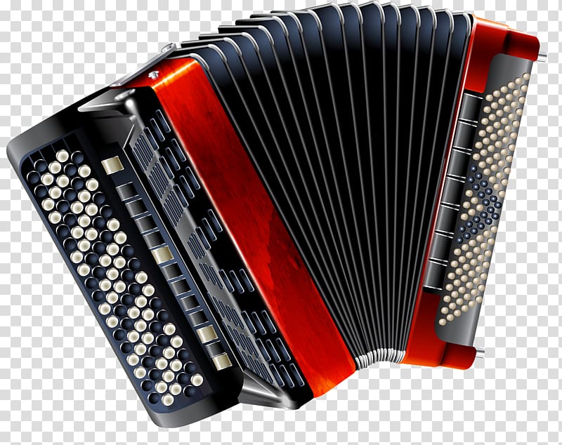Musical instrument Accordion, Beautifully accordion transparent background PNG clipart