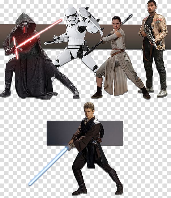 Kylo Ren Anakin Skywalker Luke Skywalker Finn Rey, star wars transparent background PNG clipart