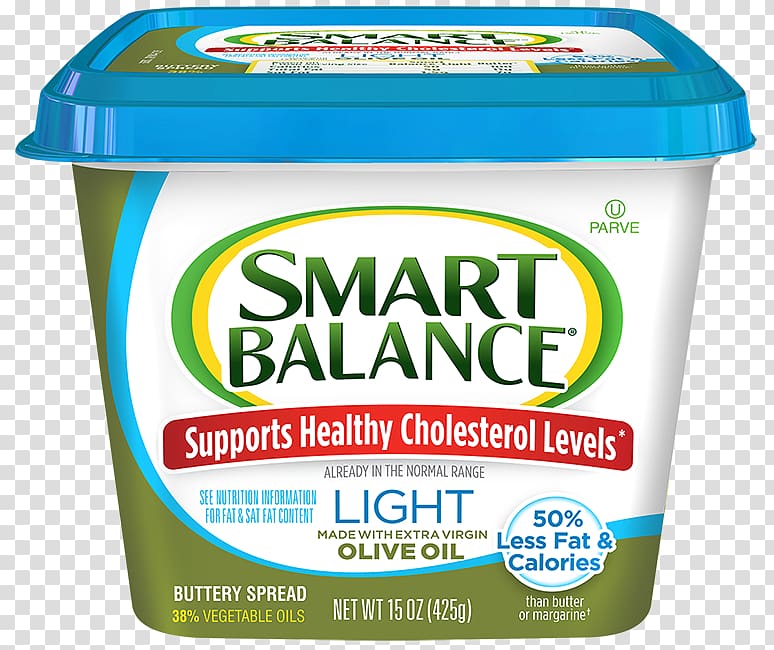 Smart Balance HeartRight Light Buttery Spread Olive oil, butter transparent background PNG clipart