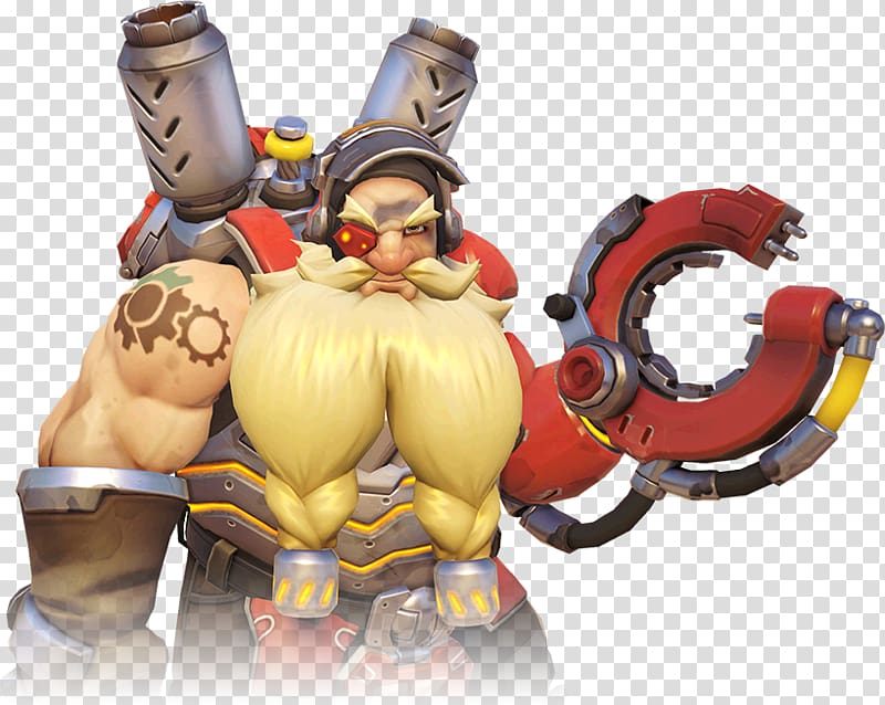 Characters of Overwatch Tracer Game Doomfist, Roadhog transparent background PNG clipart
