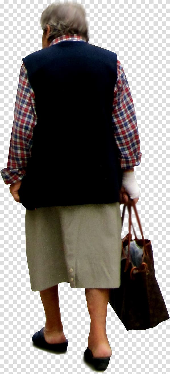 Grandparent Old age Human back Shoulder Handbag, old background transparent background PNG clipart