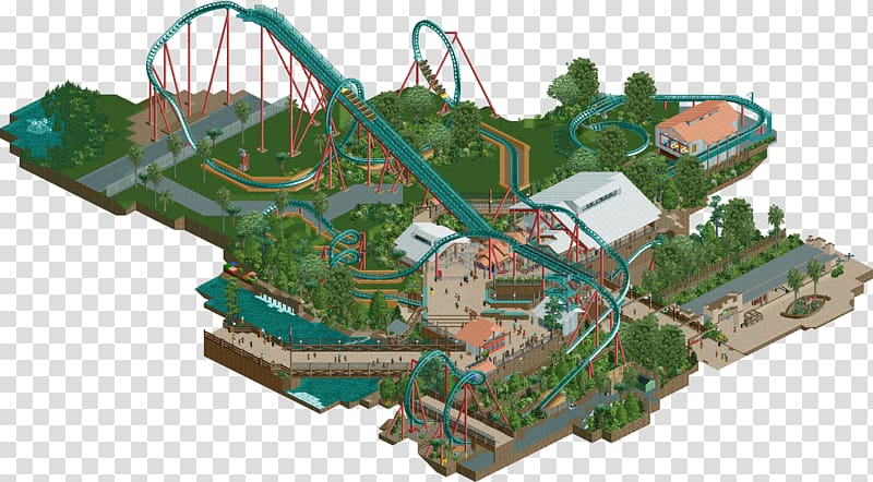 RollerCoaster Tycoon 2 Kumba RollerCoaster Tycoon 3 NoLimits Roller coaster, coaster transparent background PNG clipart