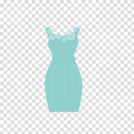 Dress Shoulder Green Turquoise Font, Attractive beautiful dress transparent background PNG clipart