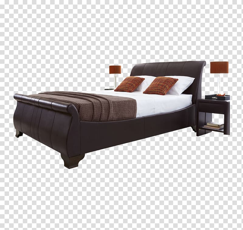Bed frame Bed size Mattress Upholstery, bed transparent background PNG clipart