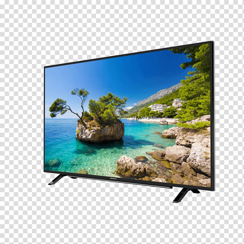TV GRUNDIG LED 40 VLE 6730BP F / HD 800HZ S.TV WIFI TDT2 SAT B High-definition television LED-backlit LCD, smart tv transparent background PNG clipart
