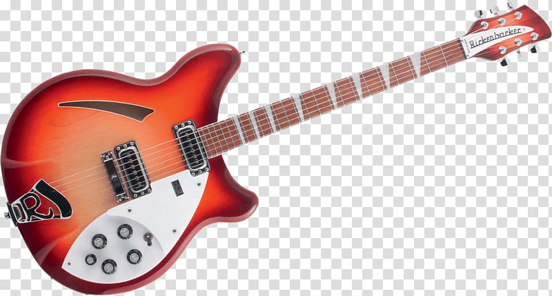 Bass guitar Acoustic-electric guitar Acoustic guitar Rickenbacker 360/12, Bass Guitar transparent background PNG clipart