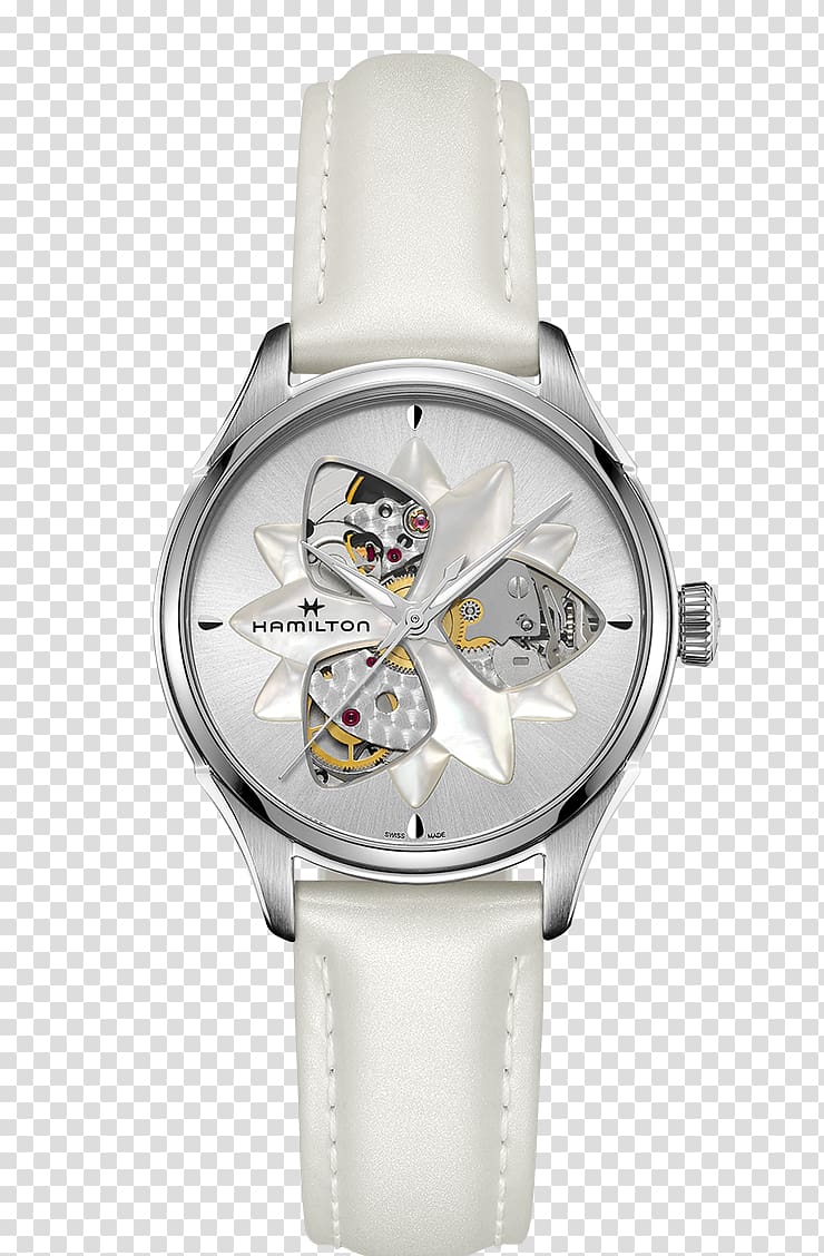 Hamilton Watch Company Automatic watch Woman Movement, Hamilton watches White watches female form transparent background PNG clipart