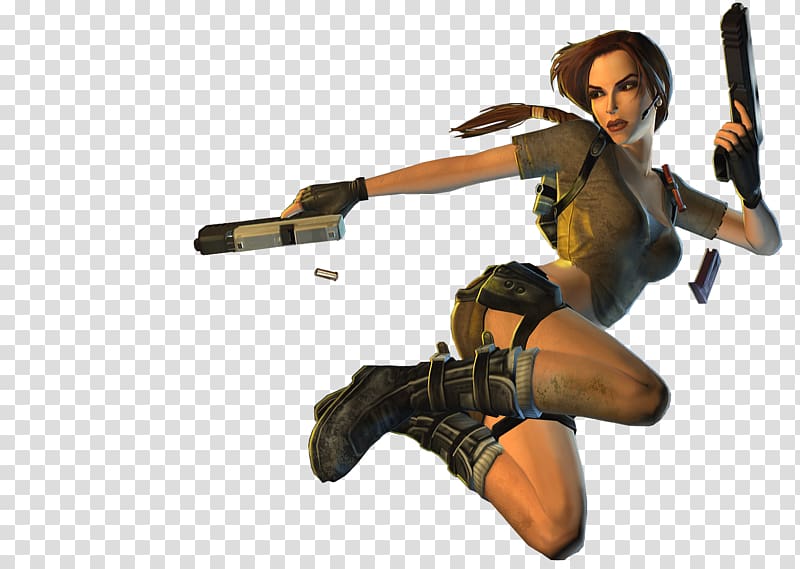 Lara Croft transparent background PNG clipart