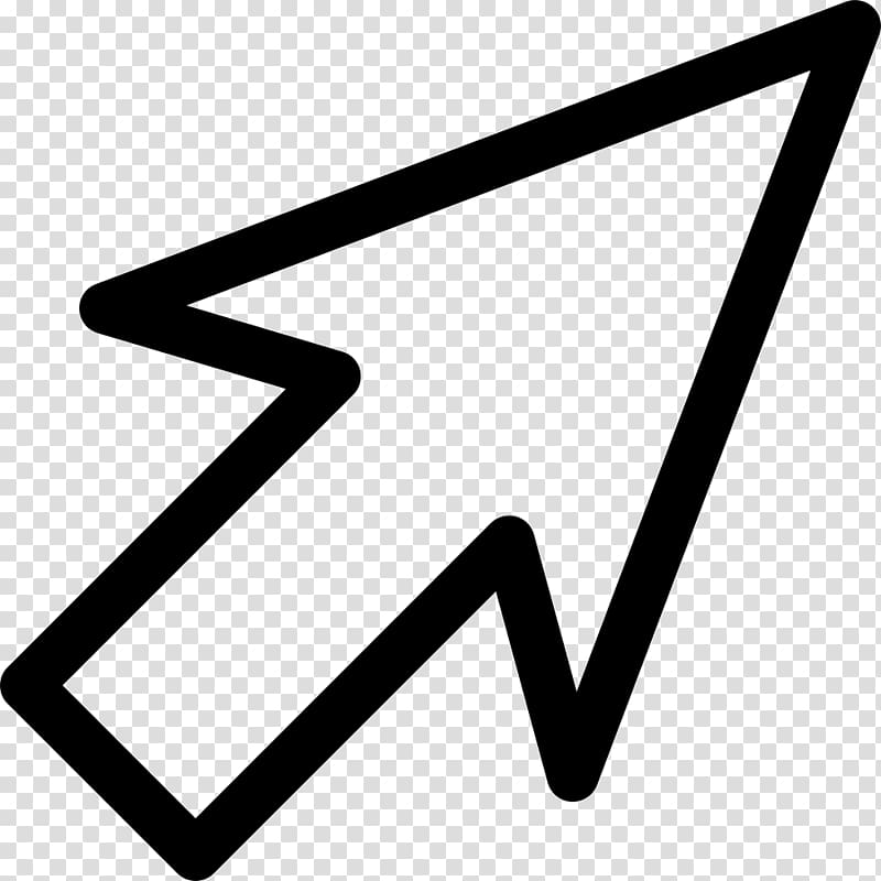 white arrow sign illustration, Computer mouse Pointer Scalable Graphics Icon, Mouse Cursor transparent background PNG clipart
