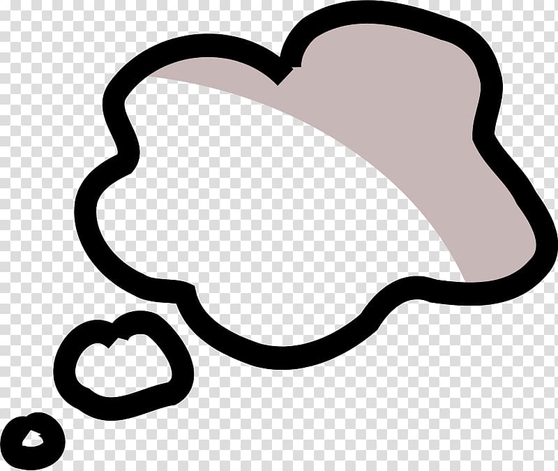 , Thought Bubble transparent background PNG clipart