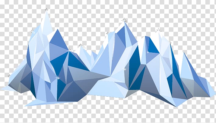 Iceberg Euclidean Polygon, iceberg transparent background PNG clipart