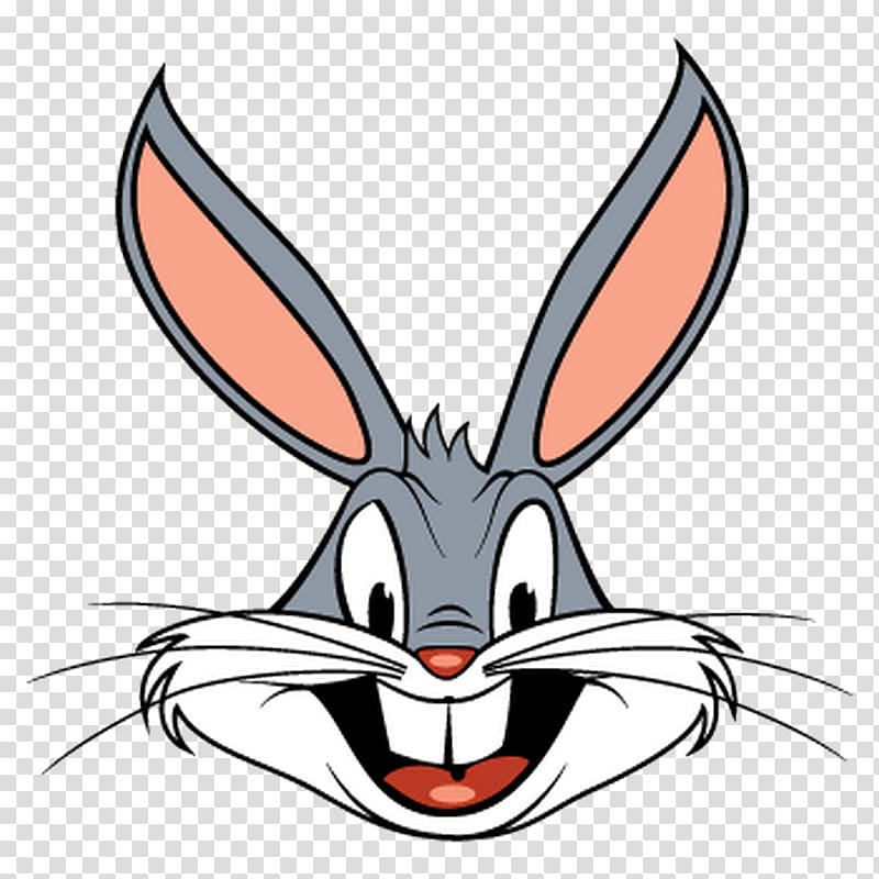 Bugs Bunny face , Bugs Bunny Cartoon , Bugs Bunny transparent background PNG clipart