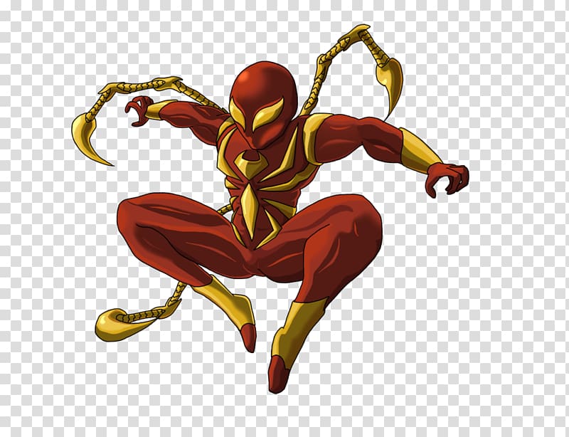 Spider-Man: Shattered Dimensions Iron Man Spider-Man: Edge of Time Spider-Man: Web of Shadows, webbed transparent background PNG clipart