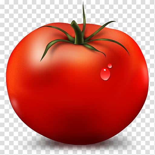 Tomato Vegetable Fruit Icon, Tomato Vegetable Cartoon transparent background PNG clipart