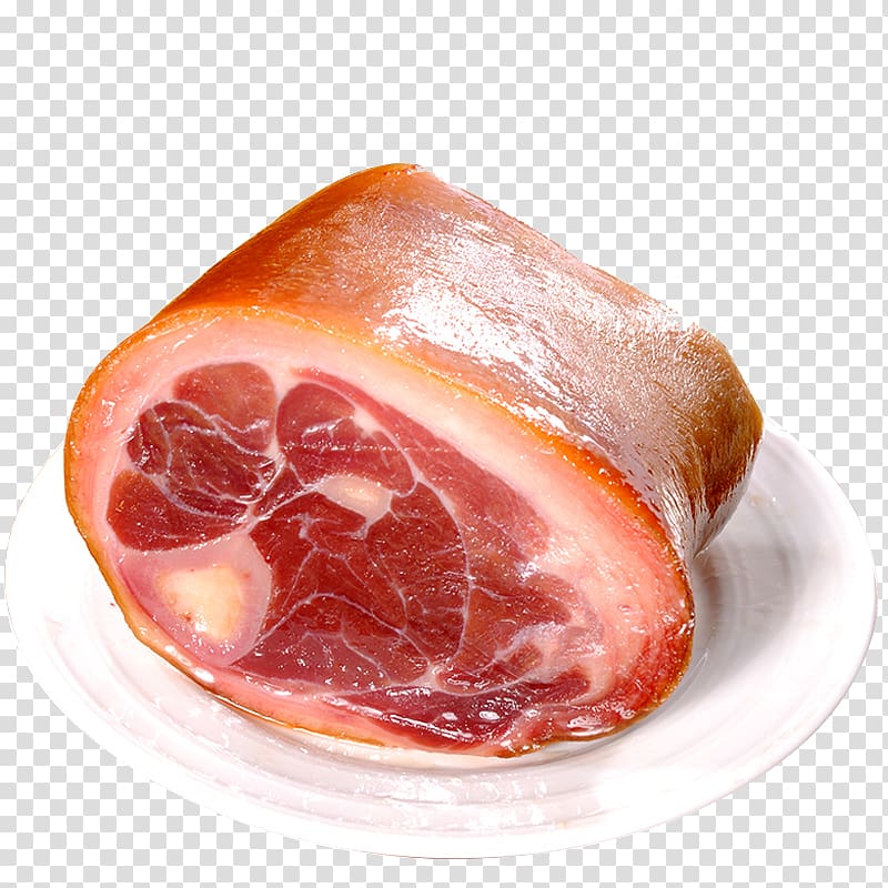 Capocollo Pujia Sausage Ham Domestic pig, Sliced ​​ham transparent background PNG clipart