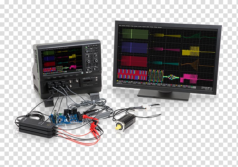 Oscilloscope Teledyne LeCroy Signal Bandwidth, Voltage Drop transparent background PNG clipart