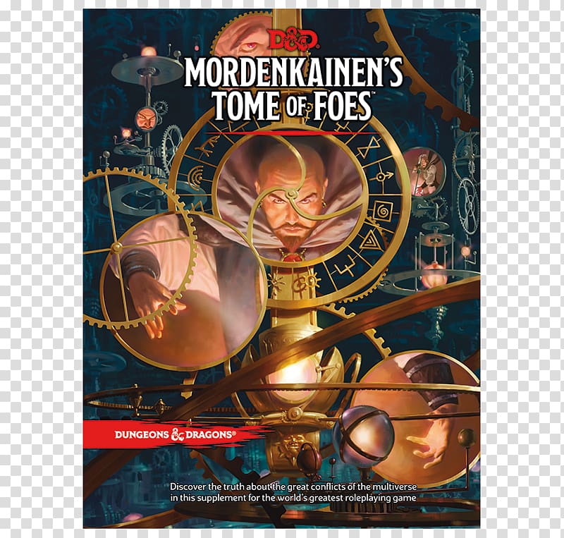 D&D MORDENKAINEN\'S TOME OF FOES Dungeons & Dragons Volo\'s Guide to Monsters Role-playing game, Wizards Of The Coast transparent background PNG clipart