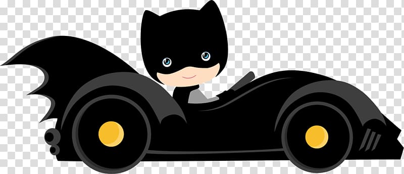 Batman in batmobile illustration, Batman Joker Penguin Batmobile , bat transparent background PNG clipart