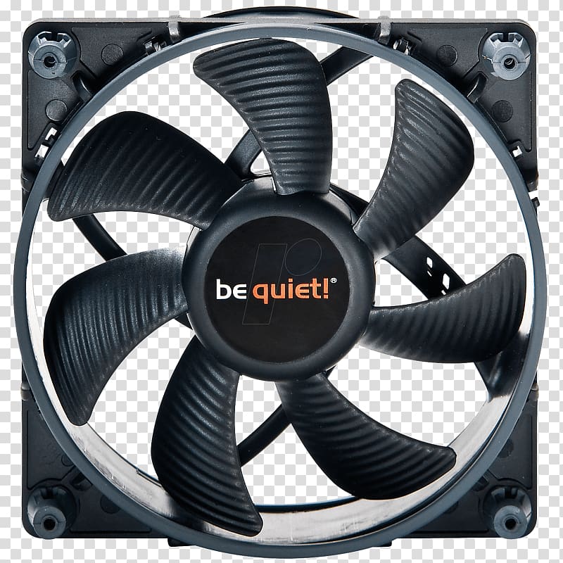 Be Quiet Shadow Wings 2 PWM PC fan Personal computer Laptop, fan transparent background PNG clipart
