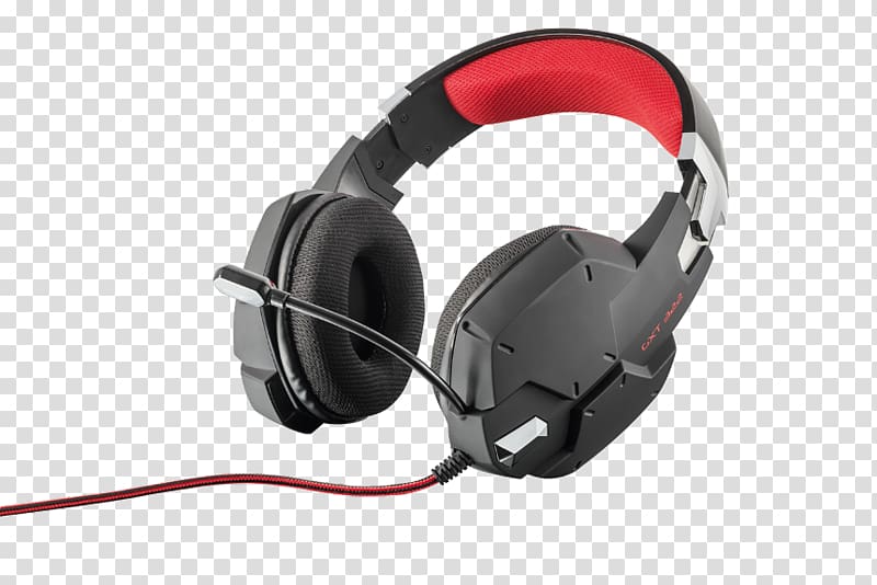 Laptop Trust Gaming headset 3.5 mm jack Corded Headphones 7.1 surround sound, Laptop transparent background PNG clipart