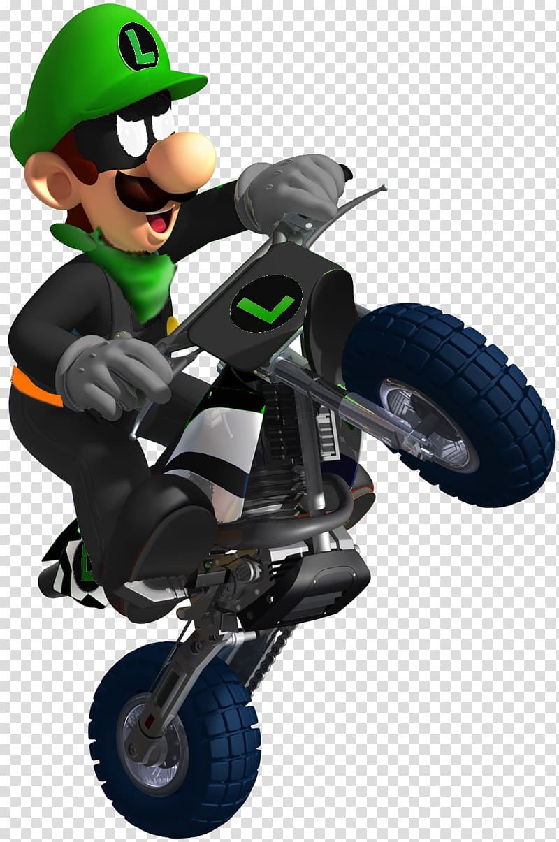 Mario Kart Wii Super Mario Bros. Super Mario Kart Mario & Luigi: Superstar Saga, bike transparent background PNG clipart