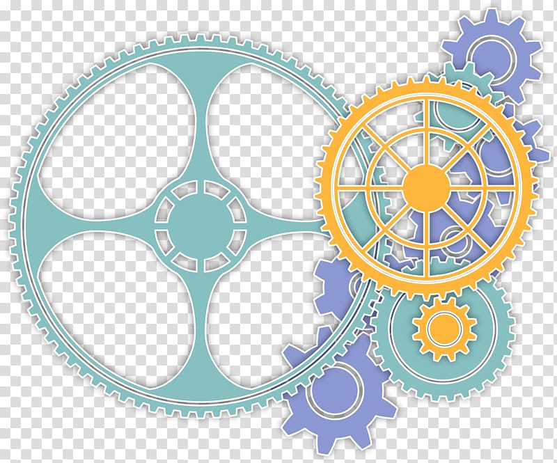 Gear Color Wheel , steampunk gear transparent background PNG clipart
