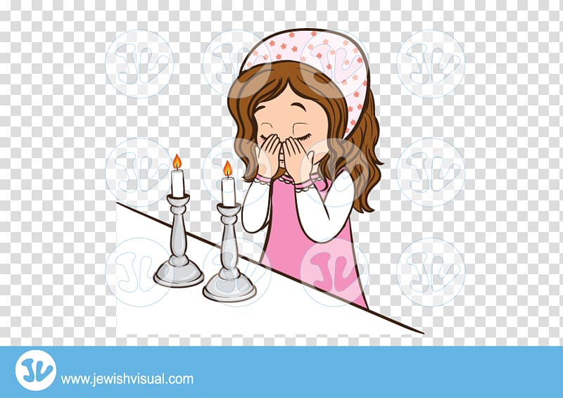 Shabbat candles Rabbi Jewish holiday, Candle transparent background PNG clipart