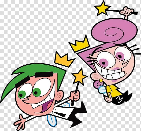 boy and girl illustration, The Fairly OddParents: Shadow Showdown The Fairly OddParents: Breakin\' da Rules Timmy Turner Cosmo Frederator Studios, parents transparent background PNG clipart