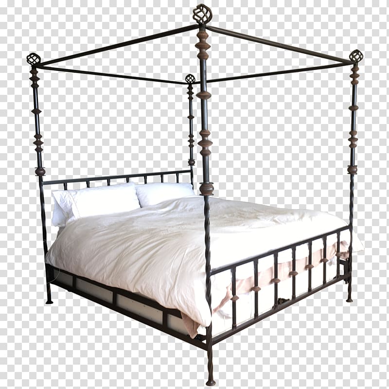 Bed frame Mattress Furniture Canopy bed, Mattress transparent background PNG clipart