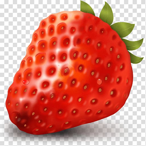 Strawberry ICO Fruit Icon, Strawberry transparent background PNG clipart