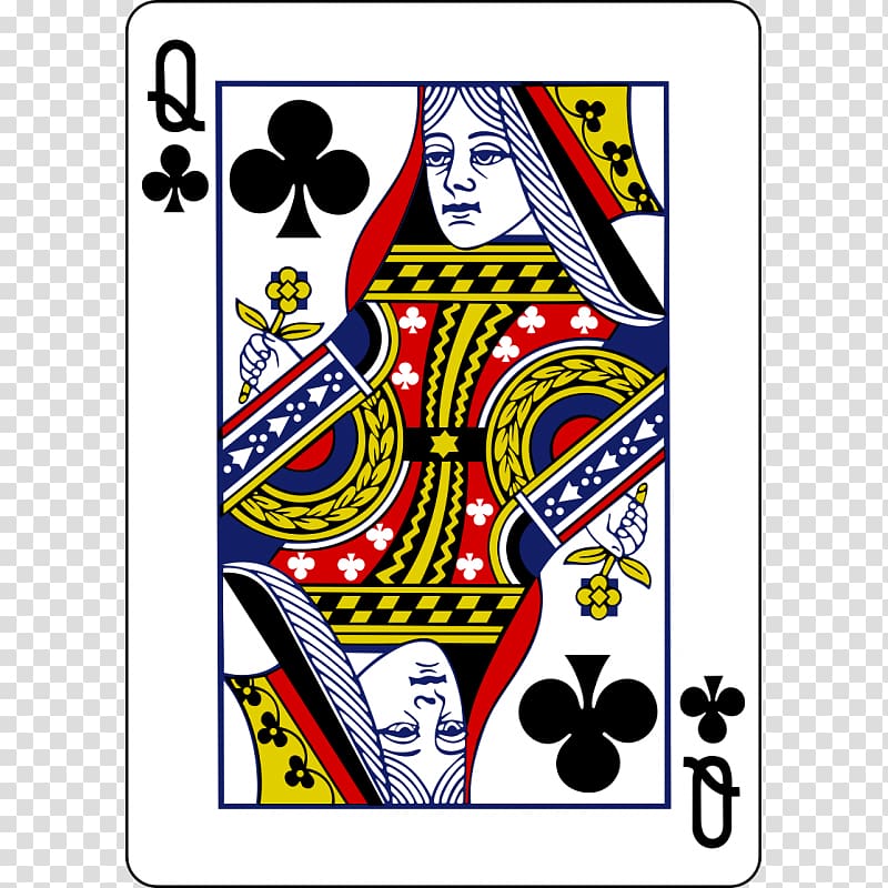 Gong Zhu Queen of clubs Playing card Suit, queen transparent background PNG clipart