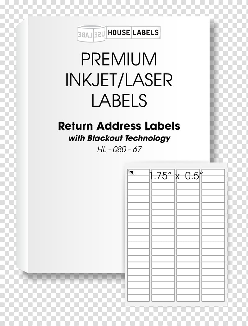 Paper Return address Label Avery Dennison, All Included transparent background PNG clipart
