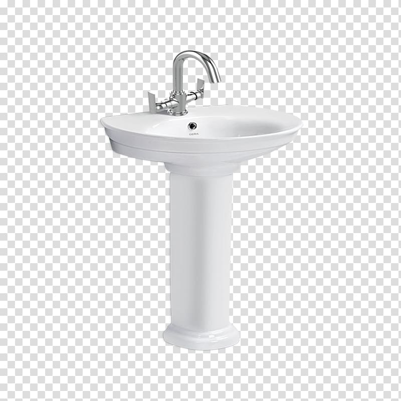 Ceramic Tap Sink Toilet Bathroom, sink transparent background PNG clipart