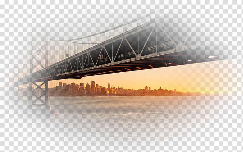 San Francisco–Oakland Bay Bridge Golden Gate Bridge Desktop , bridge transparent background PNG clipart