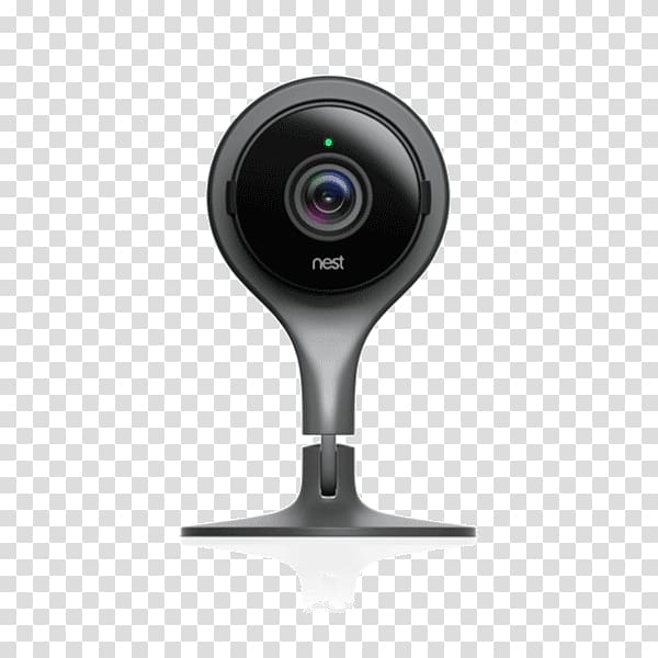 Wireless security camera IP camera Closed-circuit television Nest Cam Indoor Surveillance, Camera transparent background PNG clipart