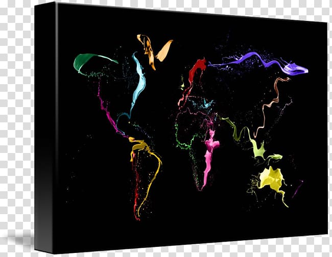 World Art Canvas print Painting, painting transparent background PNG clipart