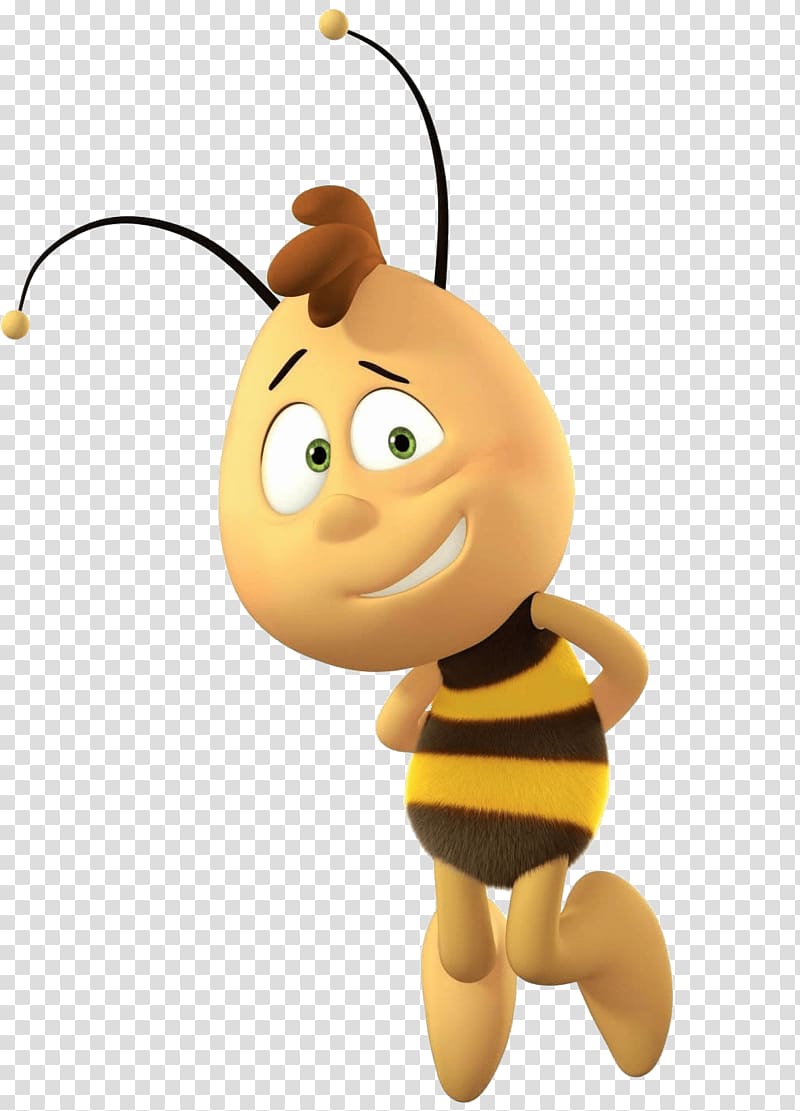 Maya The Bee character bee illustration, Willy Looking Guilty transparent background PNG clipart