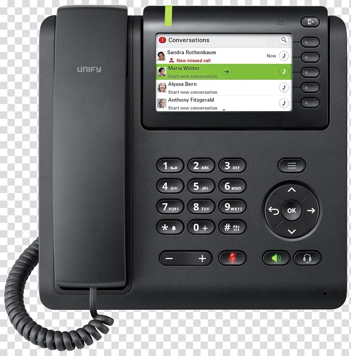 Unify OpenScape Desk Phone CP200 Unify Software and Solutions GmbH & Co. KG. Unify OpenScape Desk Phone IP 55G Telephone OpenScape Desk Phone CP400 Black, others transparent background PNG clipart