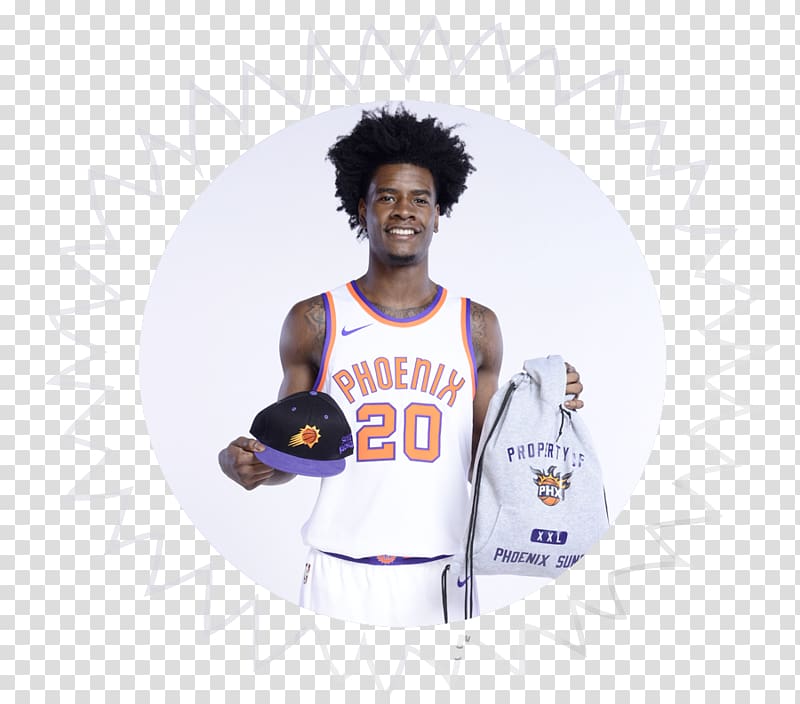 Phoenix Suns NBA Jersey T-shirt Sleeve, nba transparent background PNG clipart