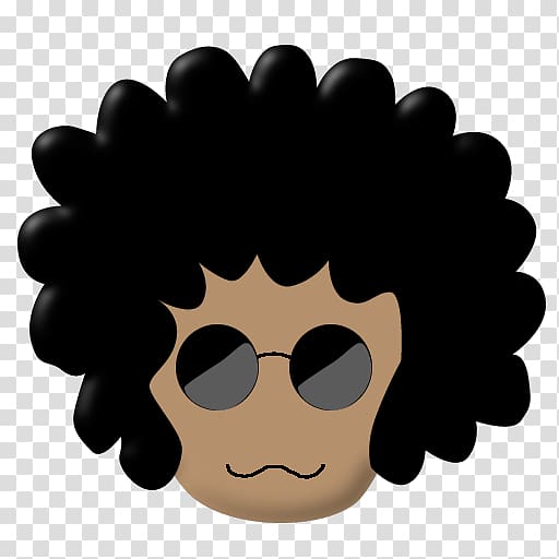 1980s Afro Black Emoji Paper, afro transparent background PNG clipart