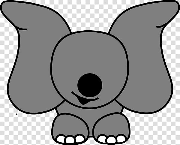 Elephantidae Cartoon , Finger Puppet transparent background PNG clipart