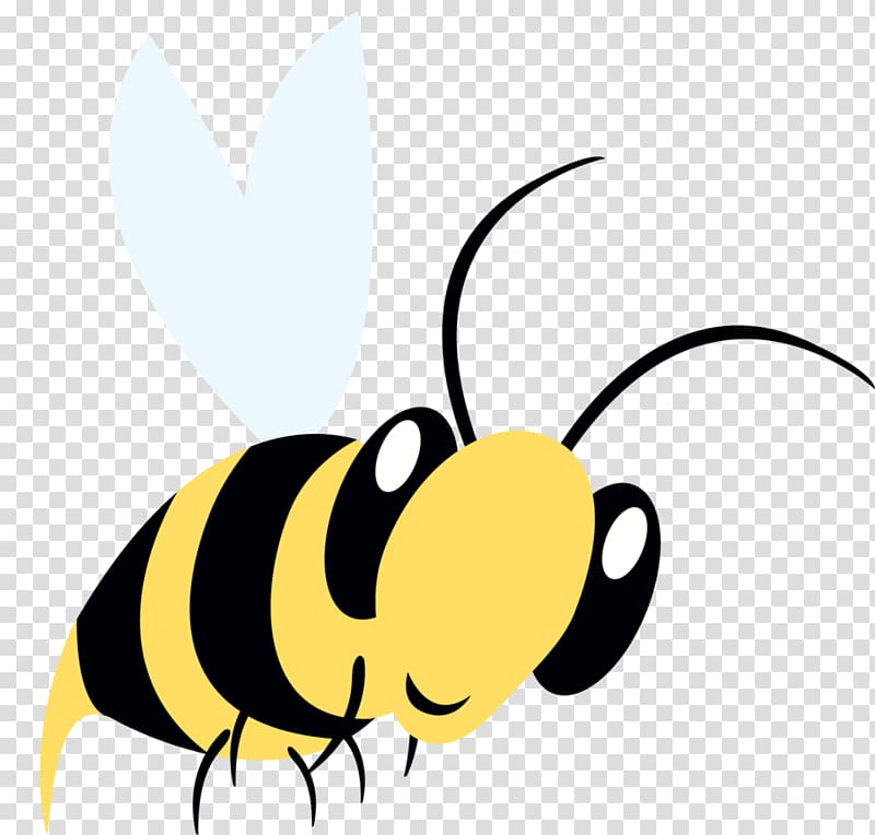 Honey bee Cartoon , bee transparent background PNG clipart