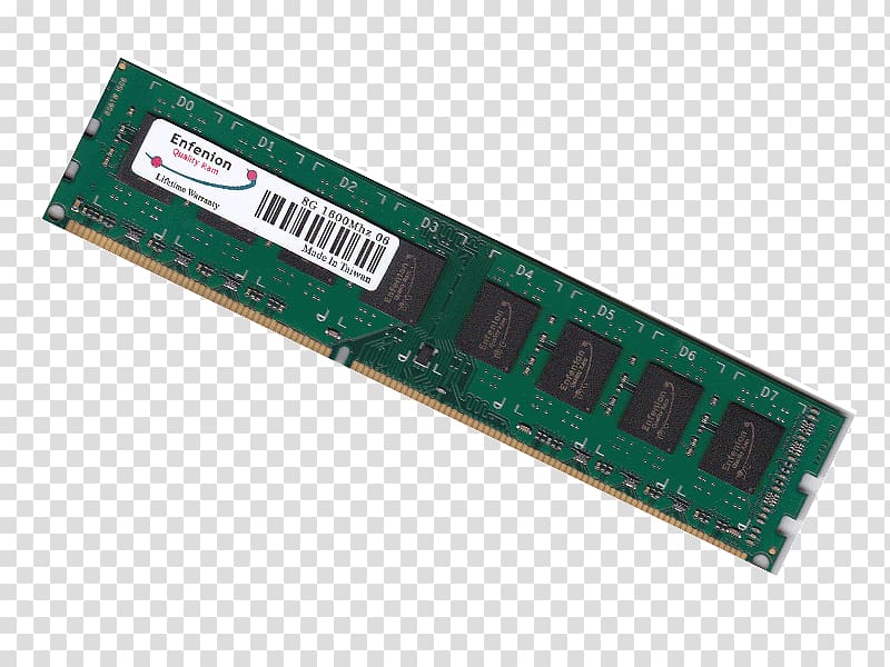DDR4 SDRAM Hewlett-Packard Computer Servers ECC memory, random access memory ram transparent background PNG clipart
