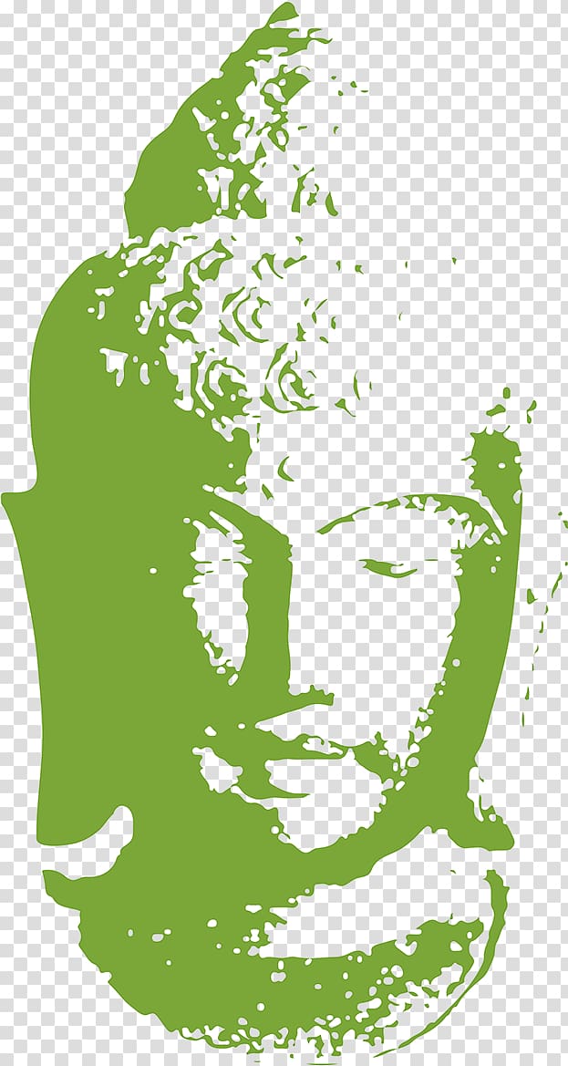Leaf White Human behavior , buddha face transparent background PNG clipart
