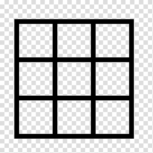 Magic square Safety net Rectangle Mathematics, black and white grid transparent background PNG clipart