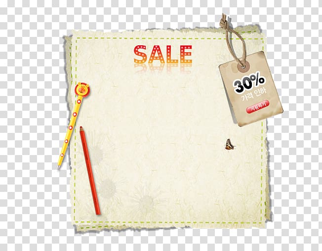 Paper Poster, Cartoon pencil promotional poster template transparent background PNG clipart